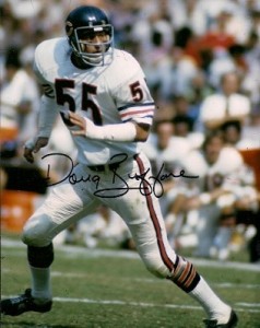 Doug Plank autographed Football Card (Chicago Bears, SC) 1980